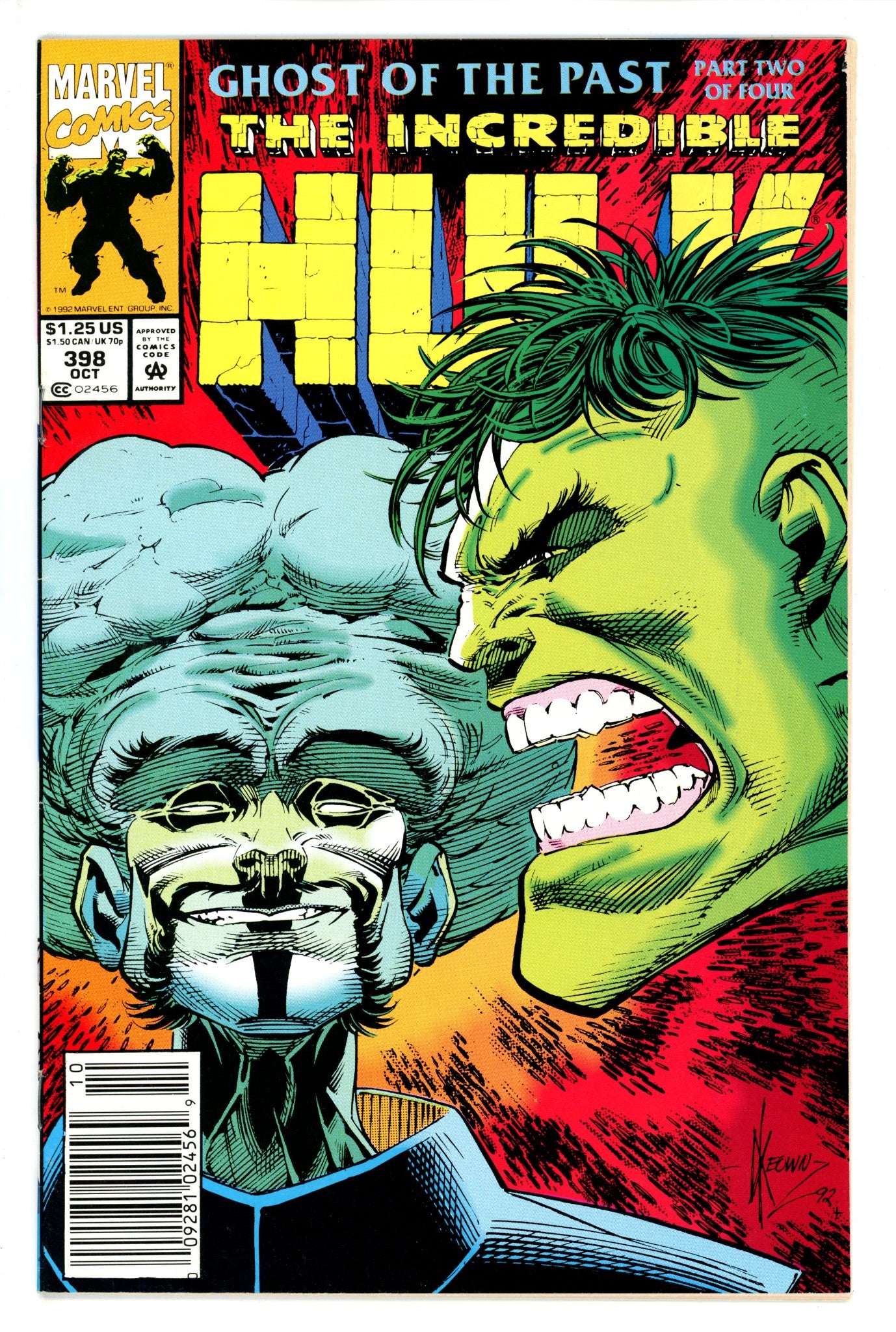 The Incredible Hulk Vol 1 398 Newsstand