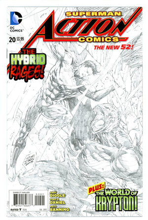 Action Comics Vol 2 20 Variant VF/NM