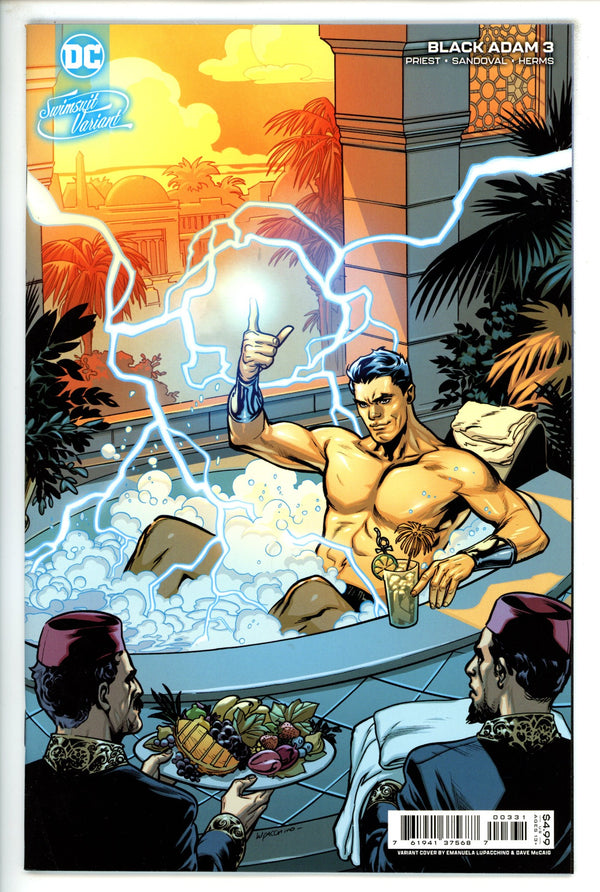 Black Adam 3 Lupacchino Variant (2022)