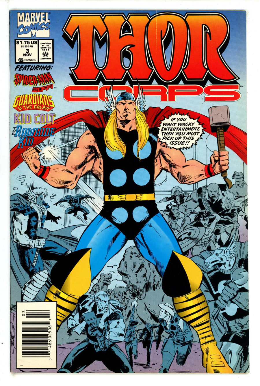 Thor Corps 3 Newsstand (1993)
