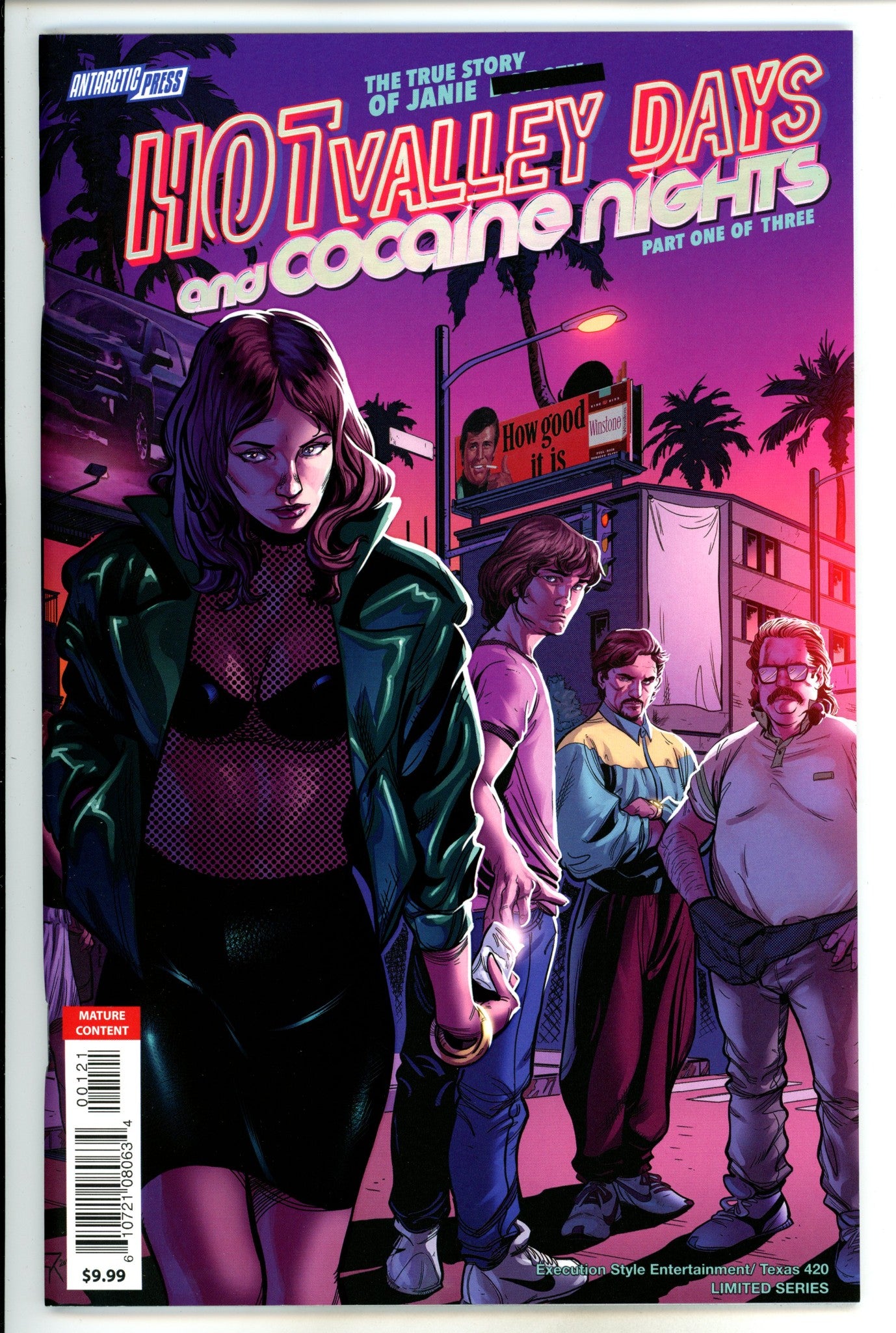 Hot Valley Days and Cocaine Nights 1 Foil Variant NM+