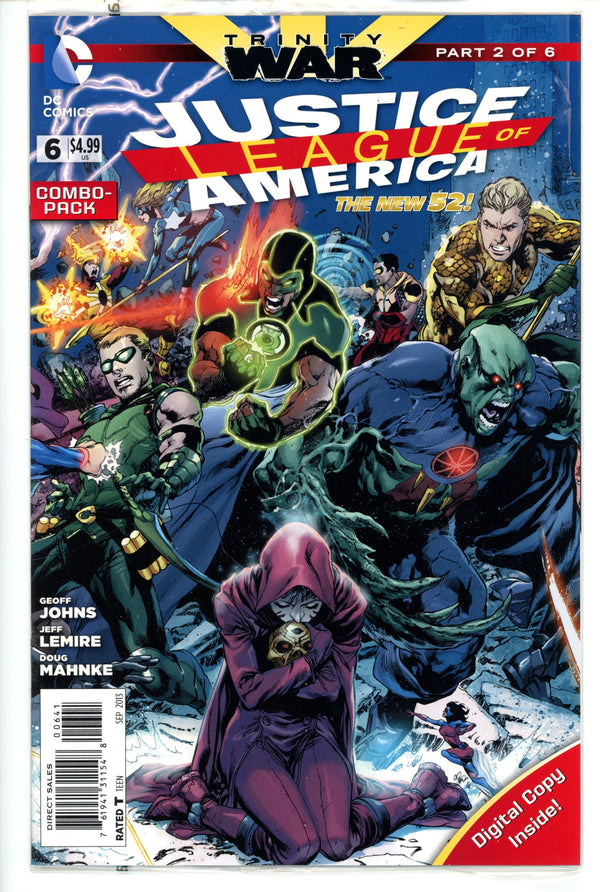 Justice League of America Vol 1 6 Combo-Pack