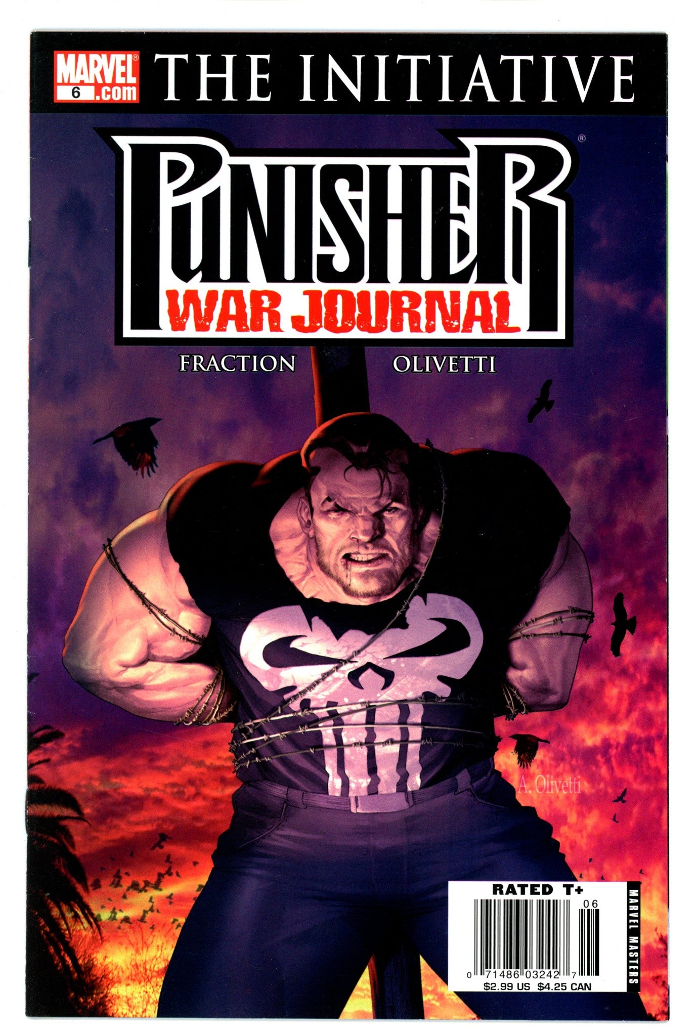 Punisher War Journal Vol 2 6 Newsstand VF/NM
