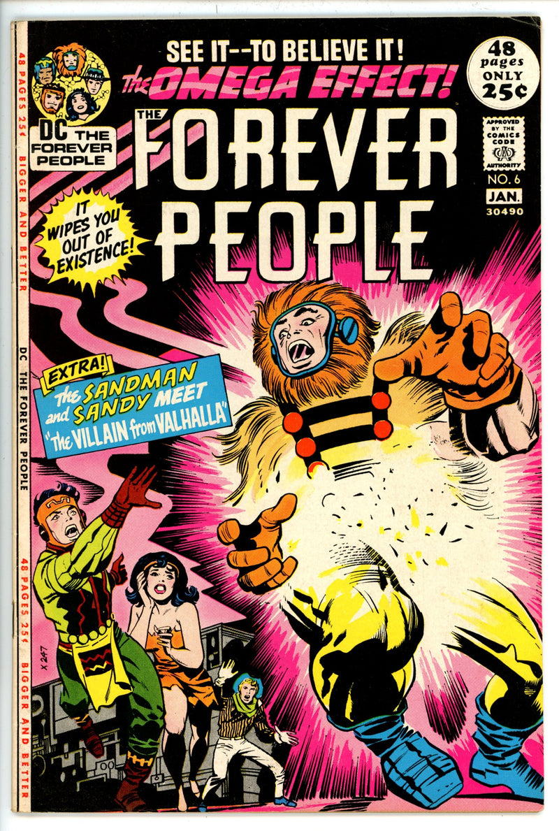 The Forever People Vol 1 6 VF