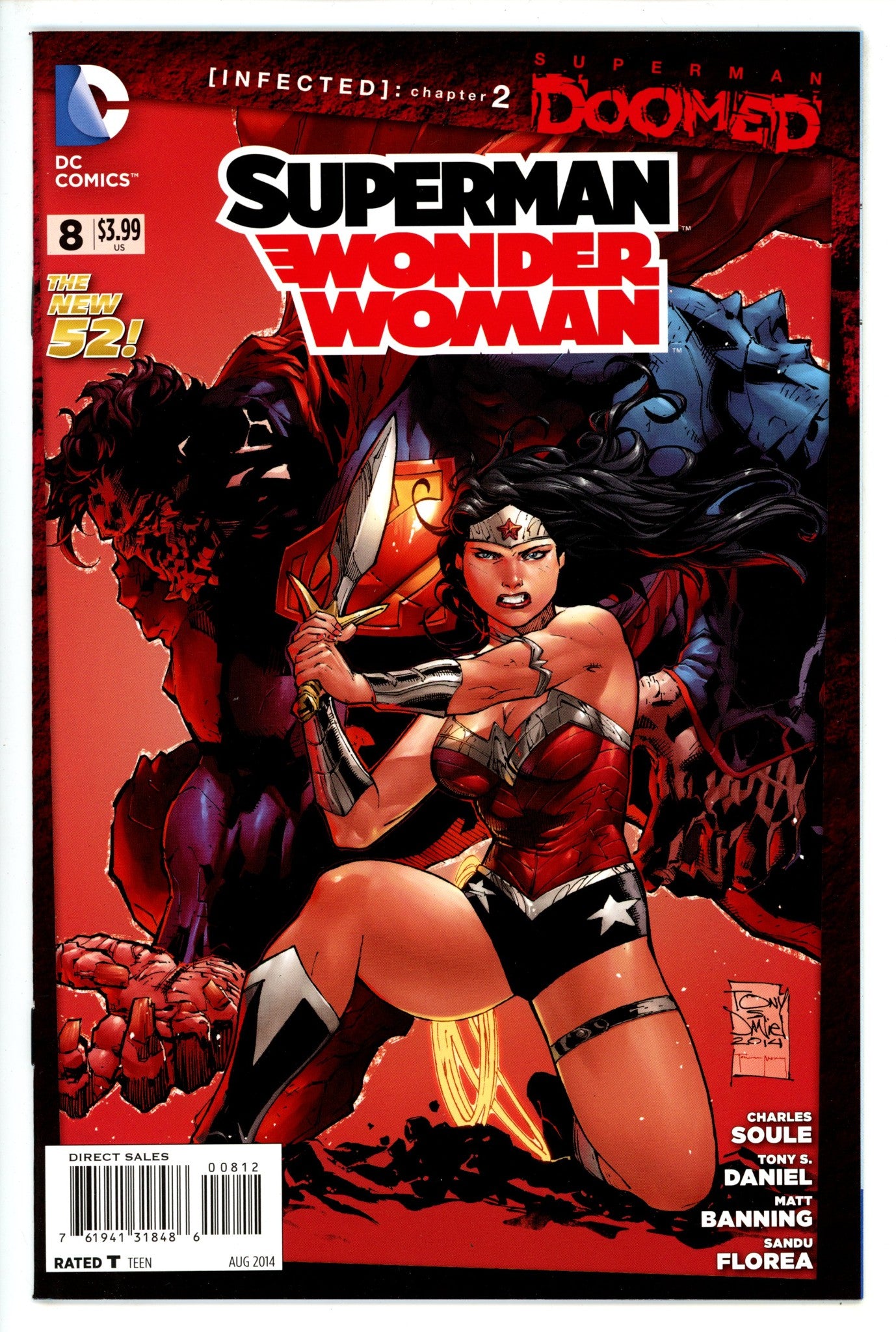Superman / Wonder Woman 8 2nd Print