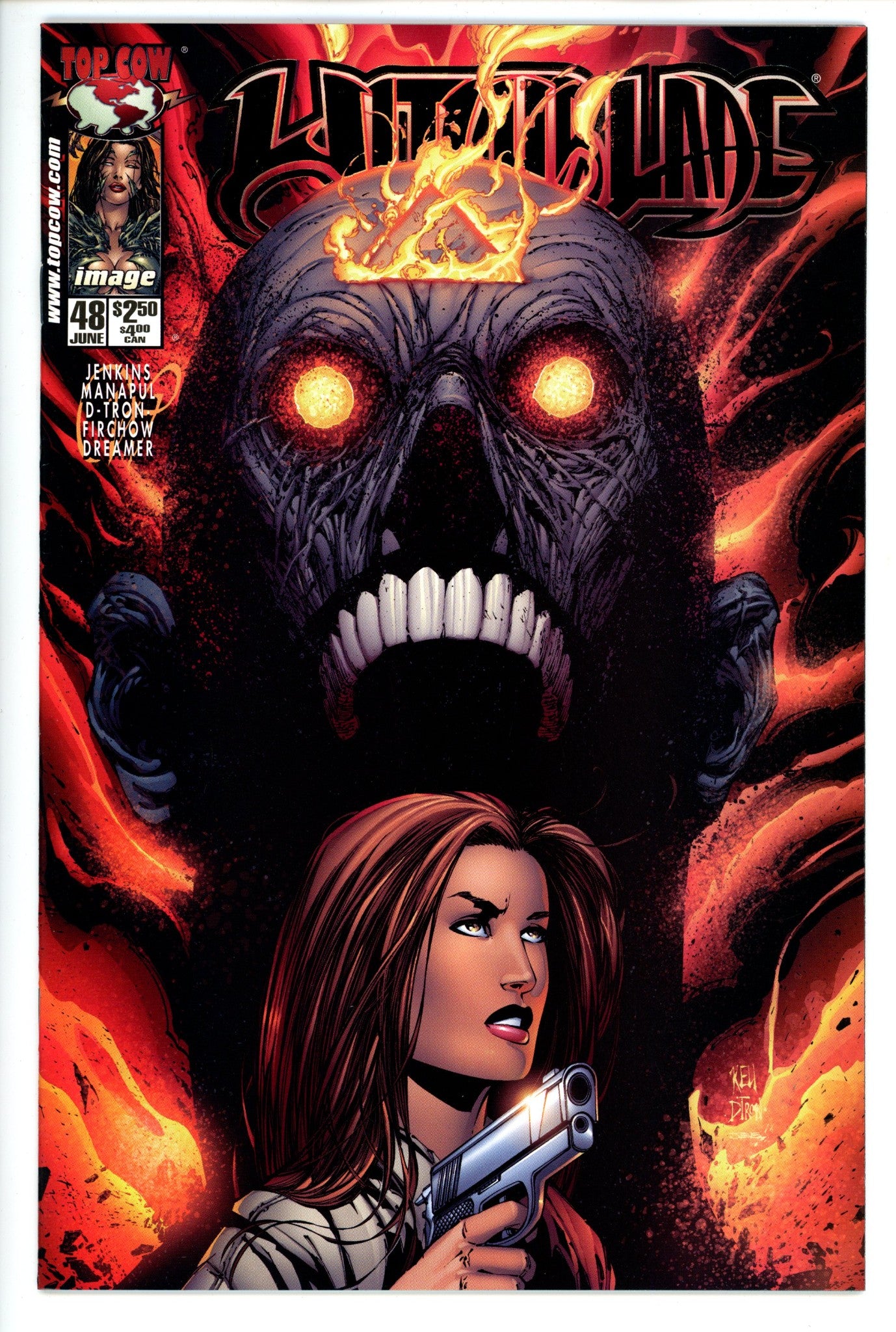 Witchblade Vol 1 48 Gold Foil Variant VF/NM