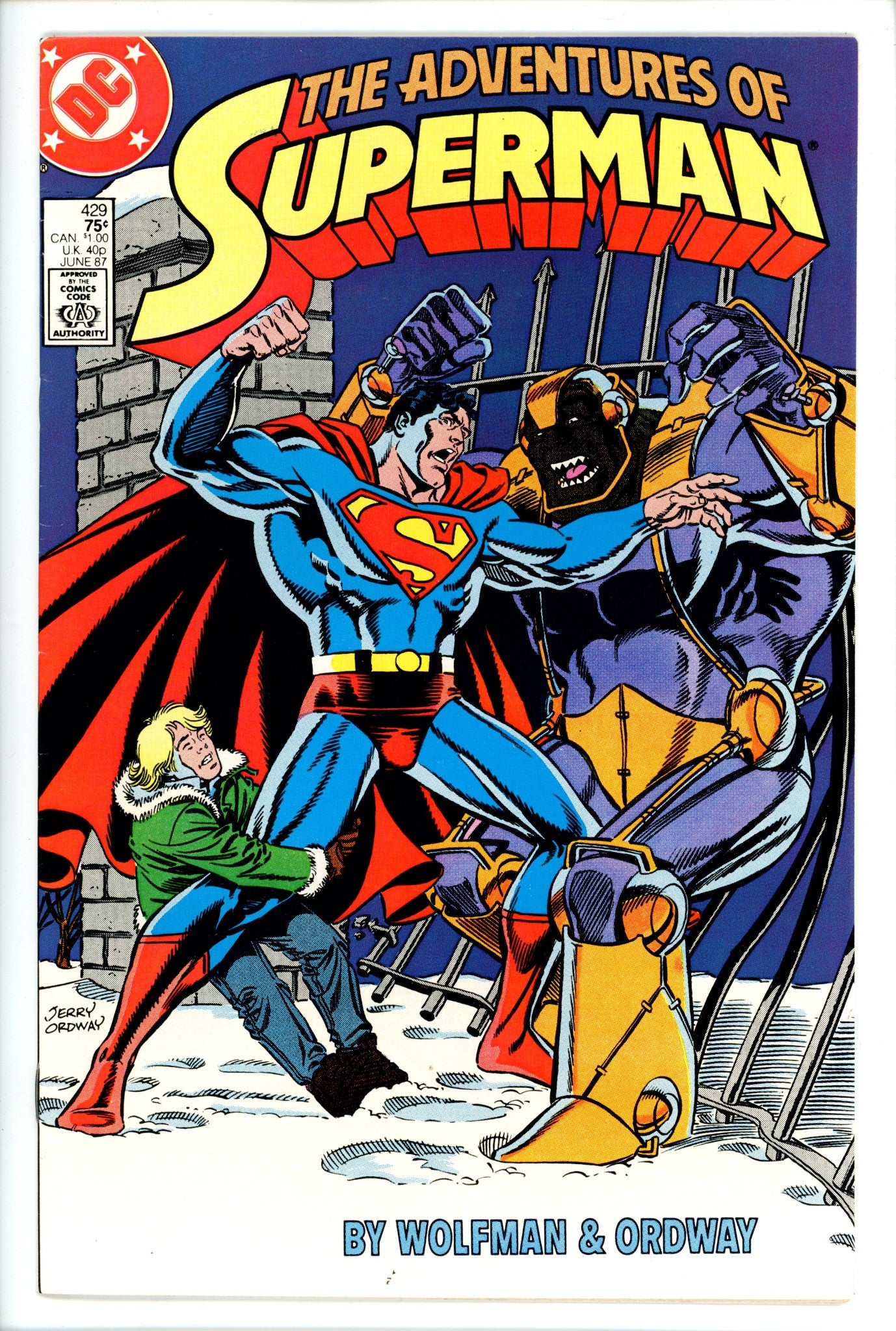 Adventures of Superman 429-DC-CaptCan Comics Inc