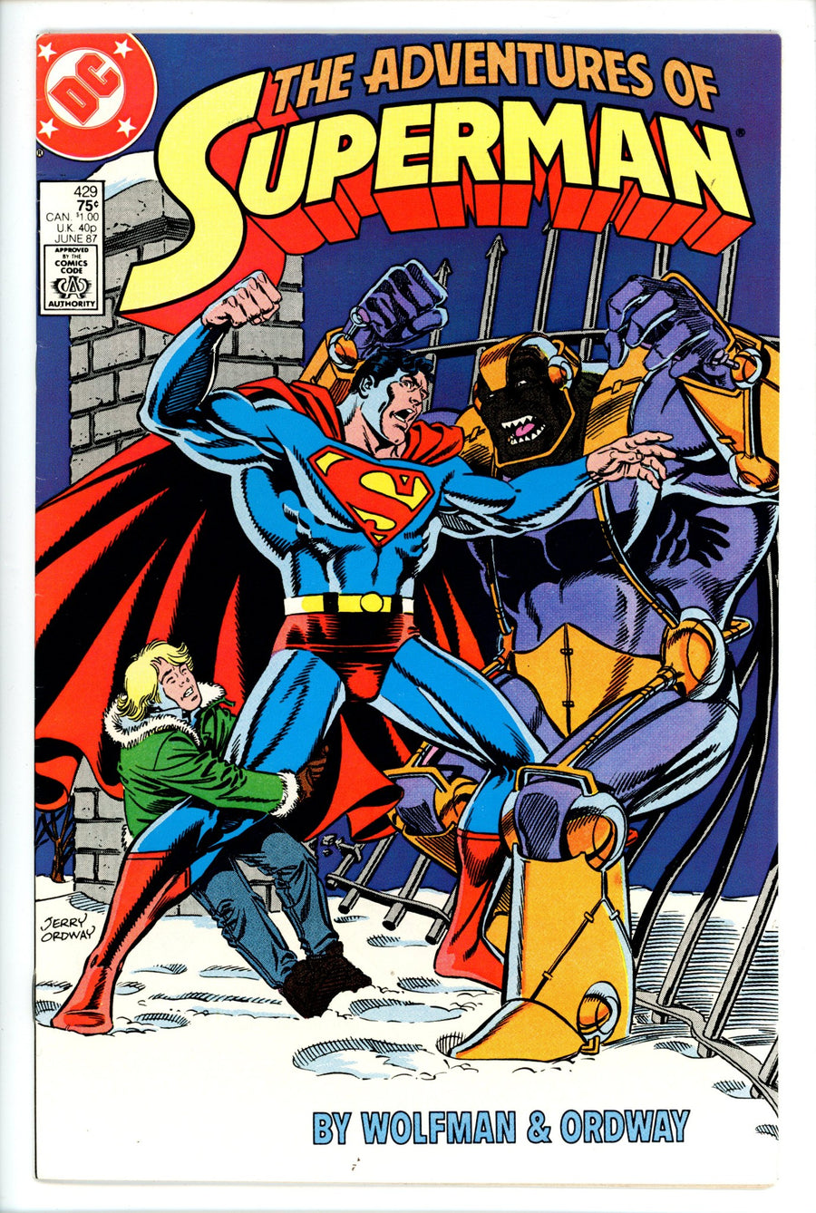 Adventures of Superman 429-DC-CaptCan Comics Inc