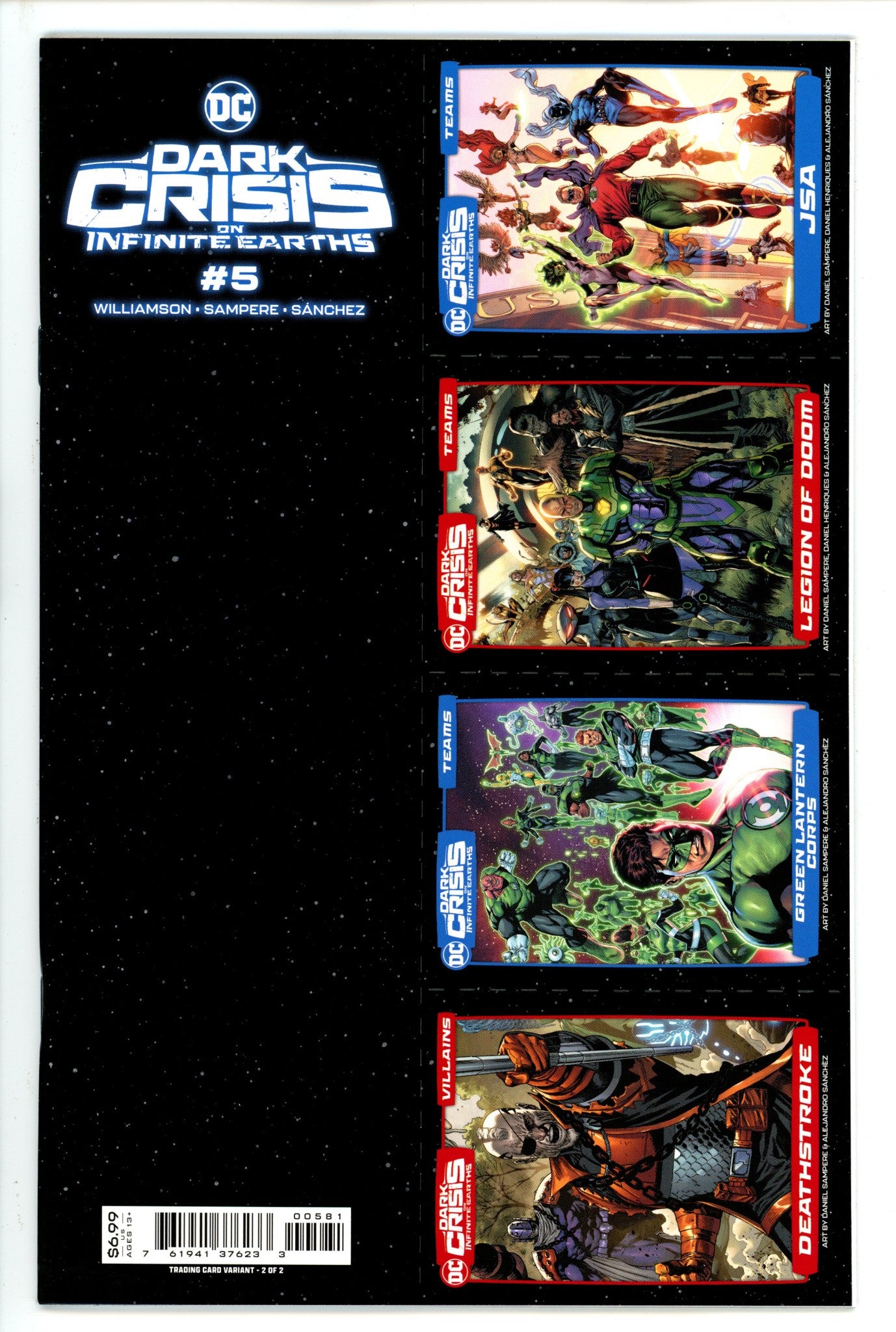Dark Crisis on Infinite Earths 5 Trading Card Variant (2022)