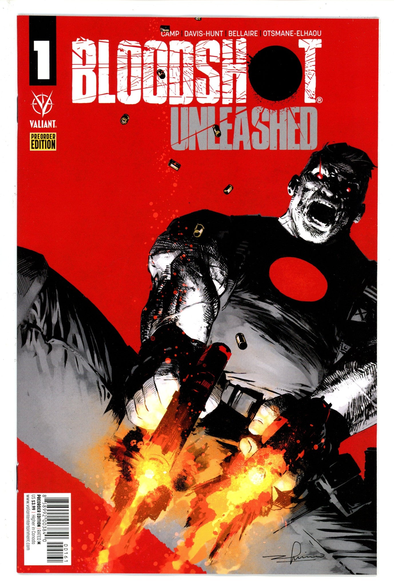 Bloodshot Unleashed 1 Zaffino Variant (2022)