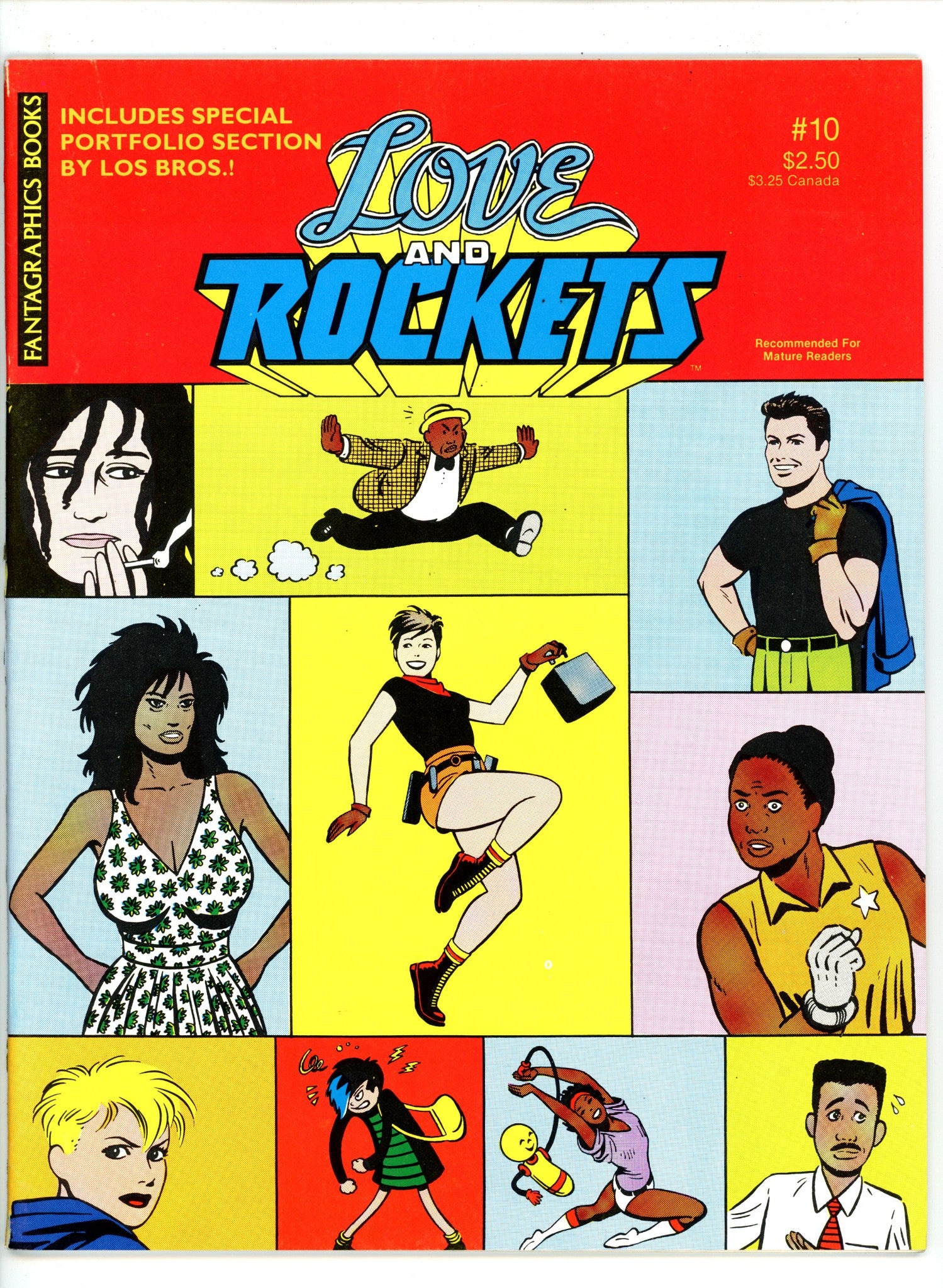 Love and Rockets 10 VF/NM (1985)