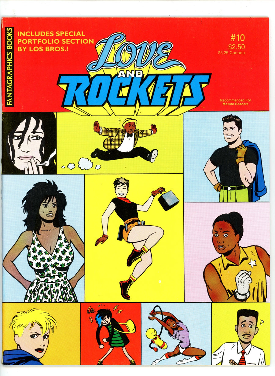 Love and Rockets 10 VF/NM (1985)