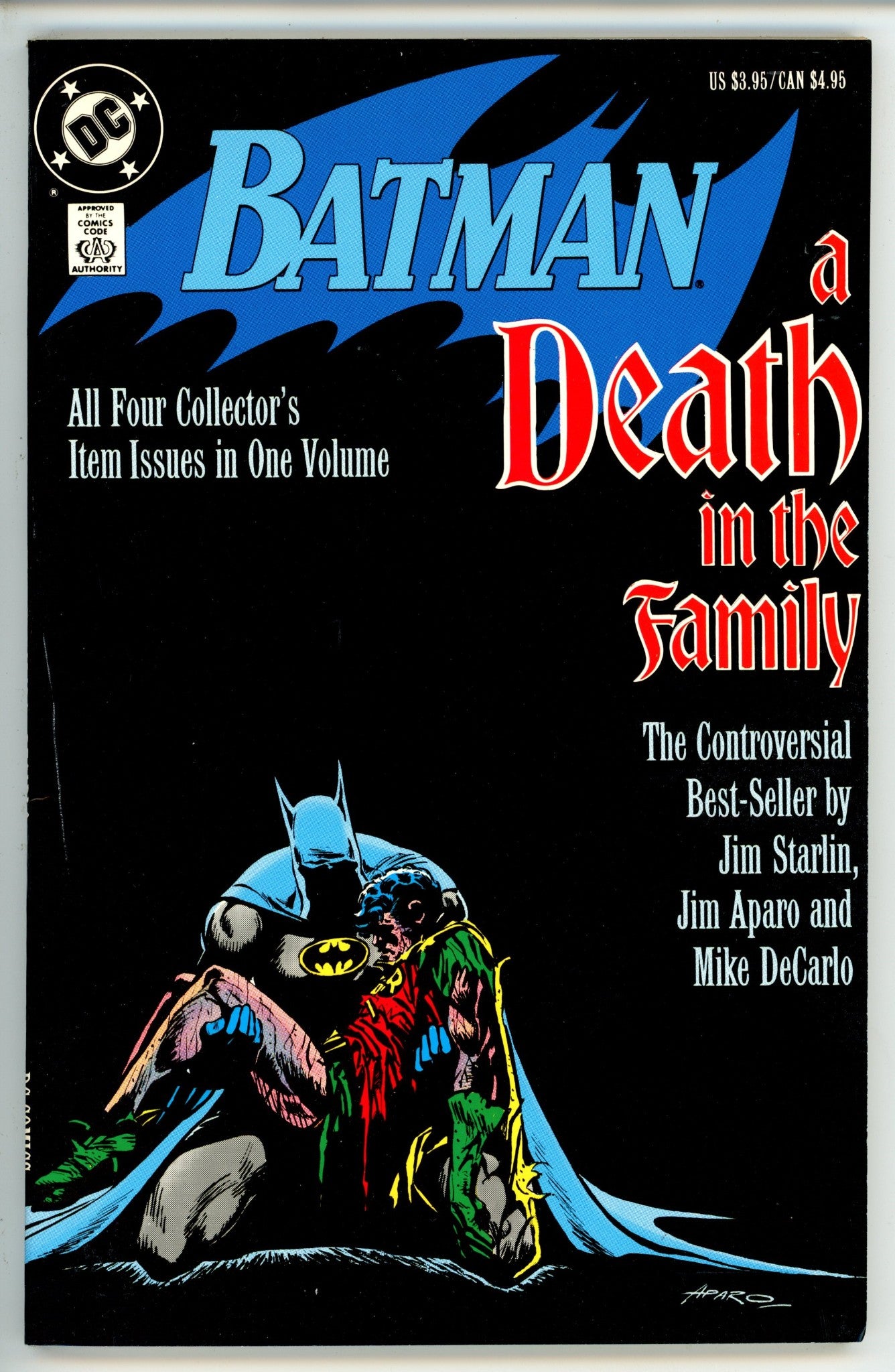 Batman A Death In The Family TPB 1st Print