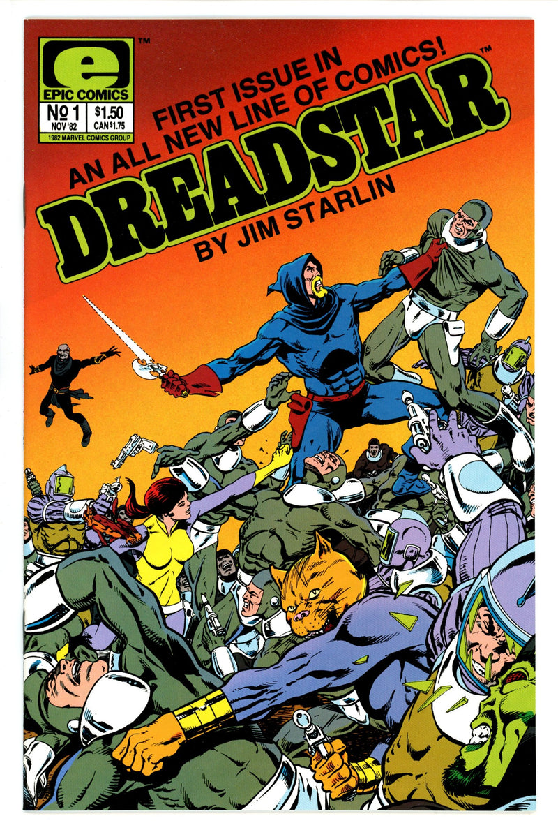 Dreadstar Vol 1 1 NM-
