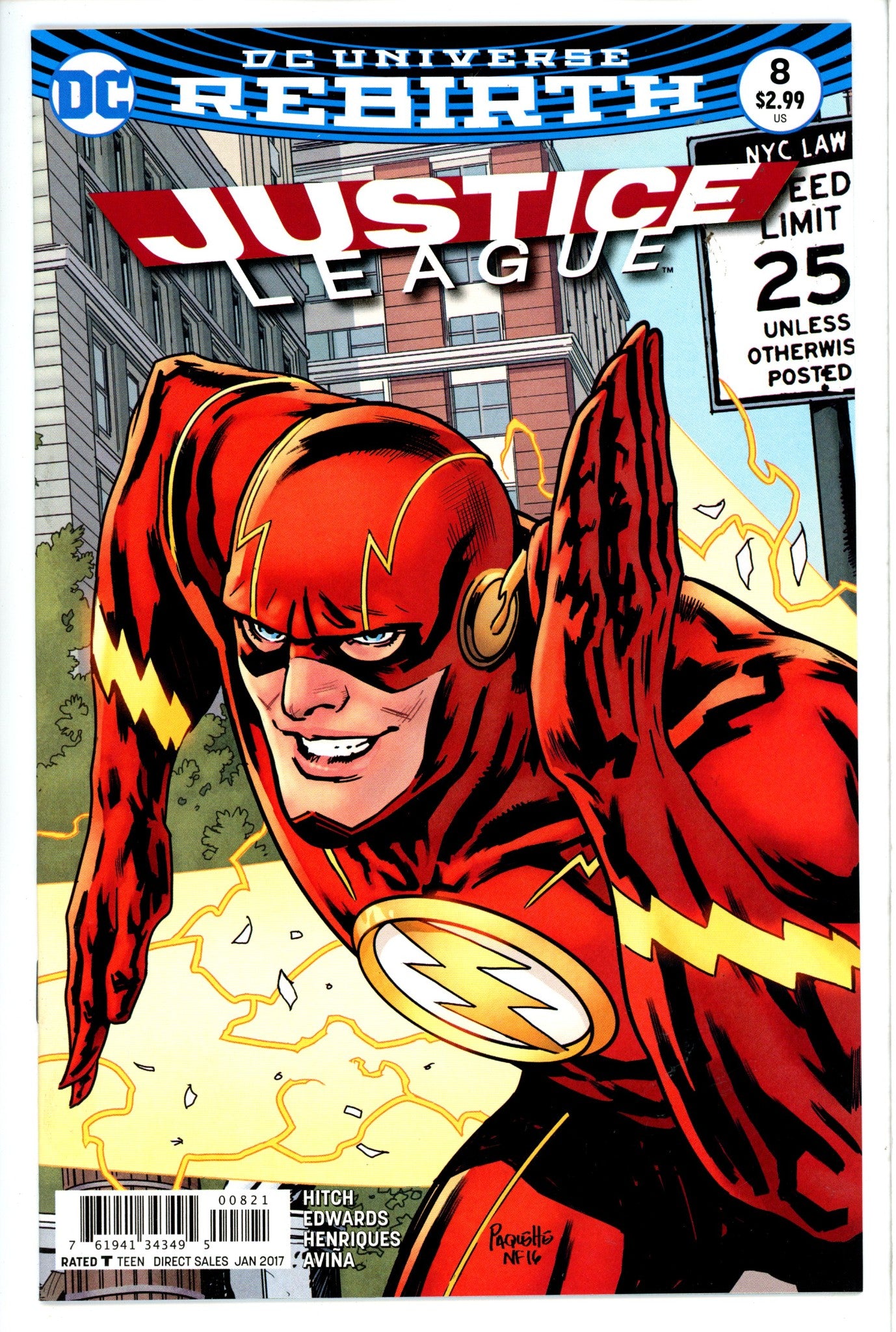 Justice League Vol 2 8 Variant-DC-CaptCan Comics Inc