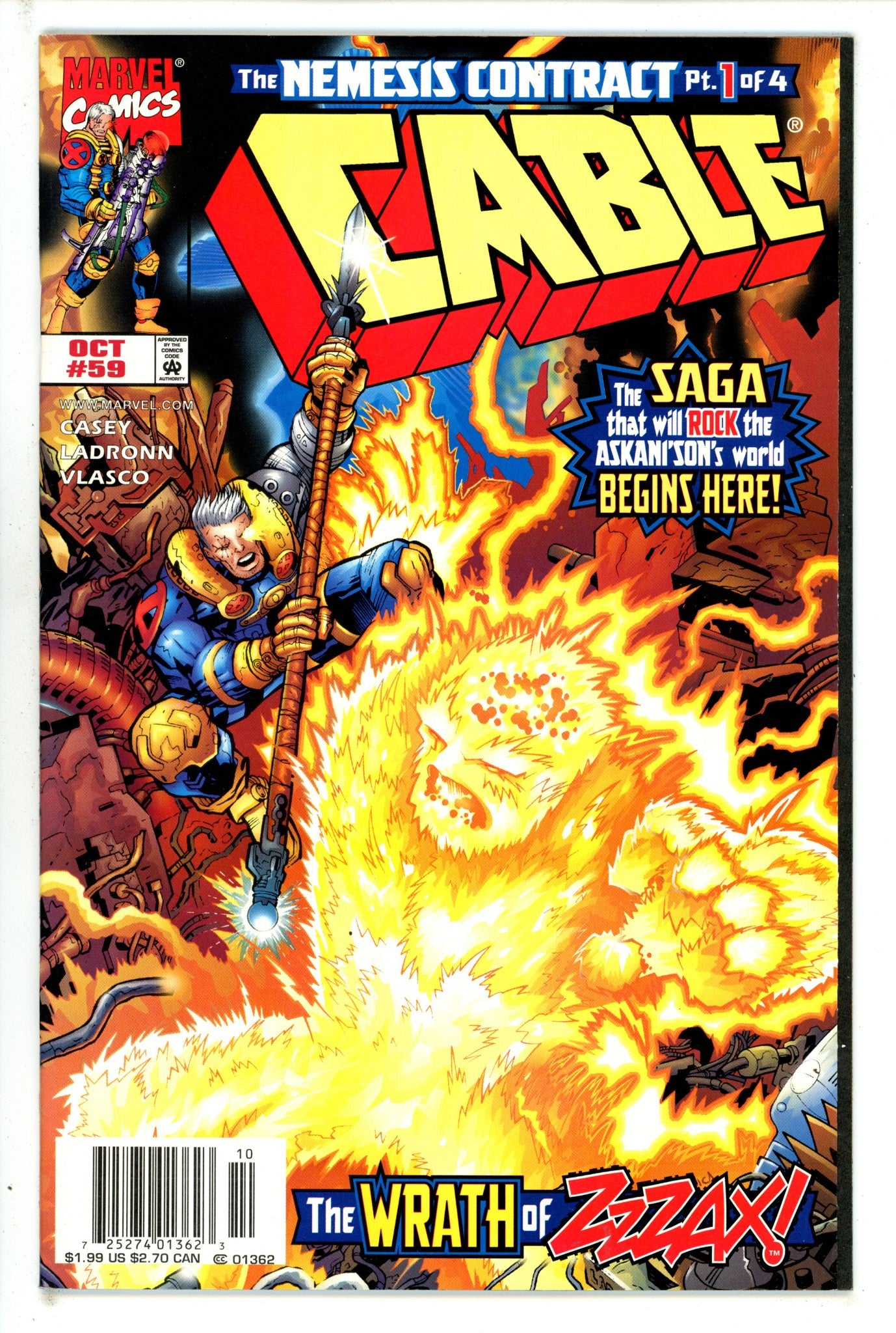Cable Vol 1 59 Newsstand (1998)