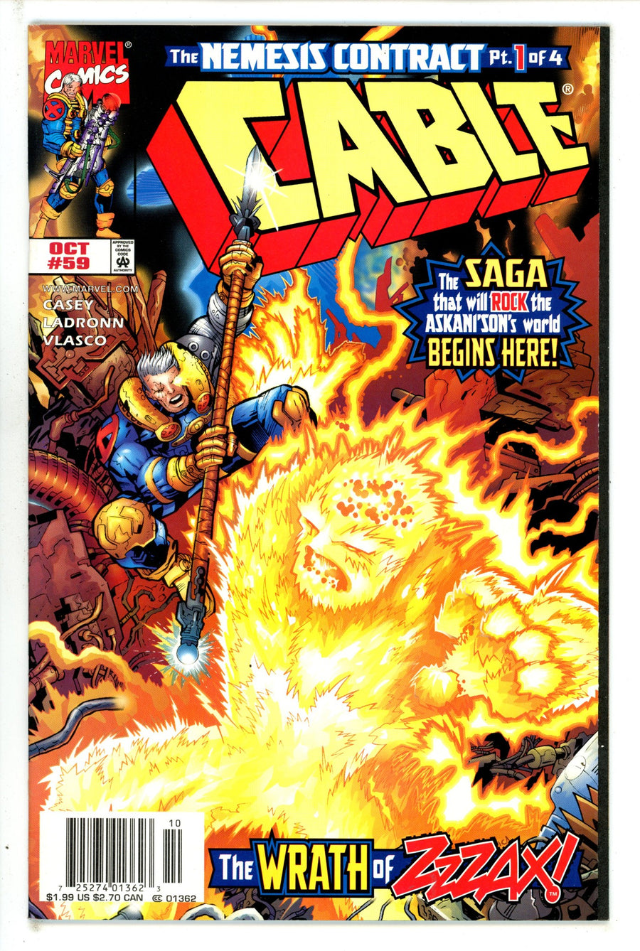 Cable Vol 1 59 Newsstand (1998)