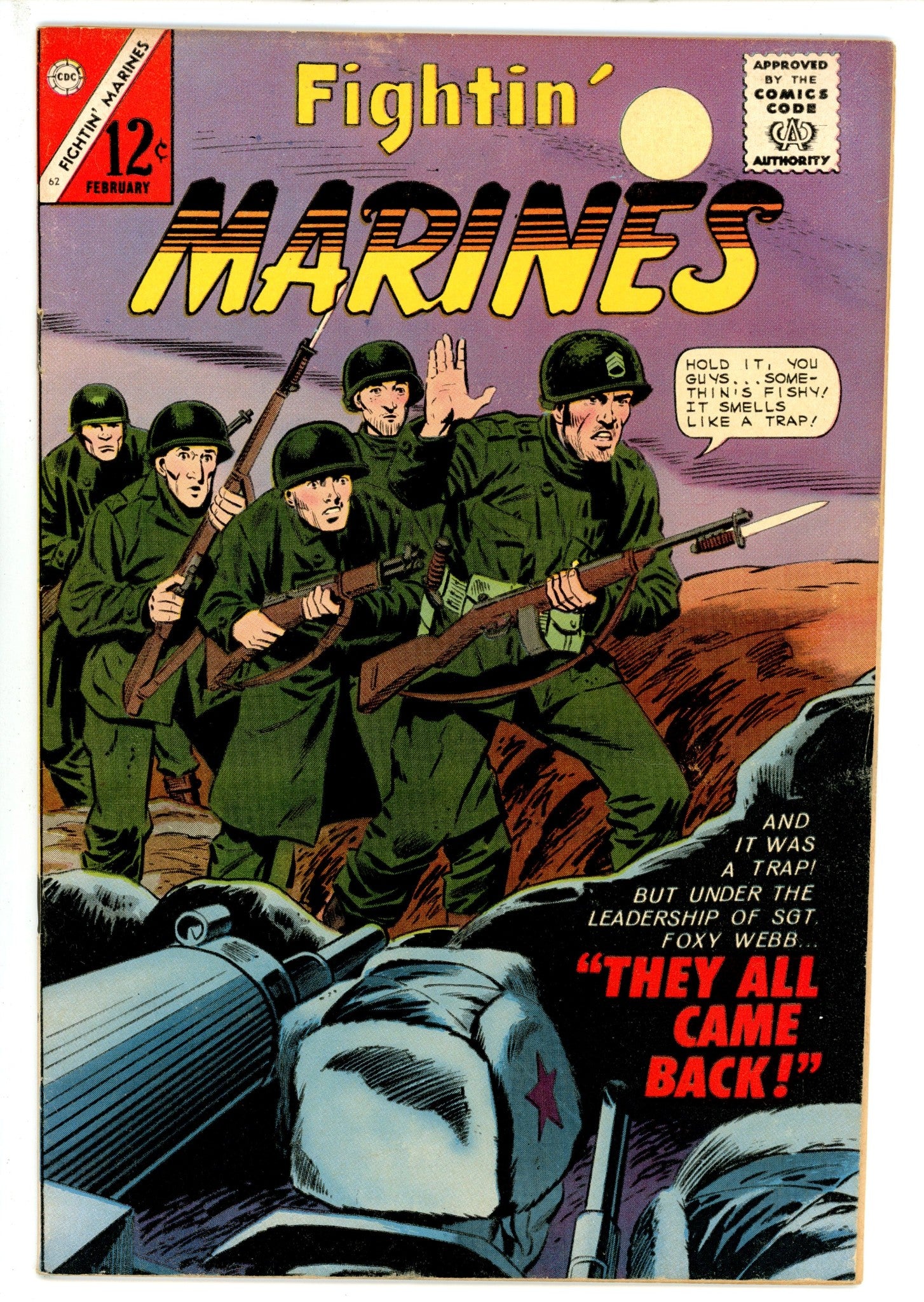 Fightin' Marines 62 VF- (1965)