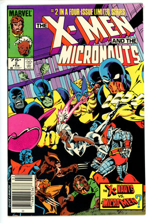 The X-Men and the Micronauts  2 Canadian NM