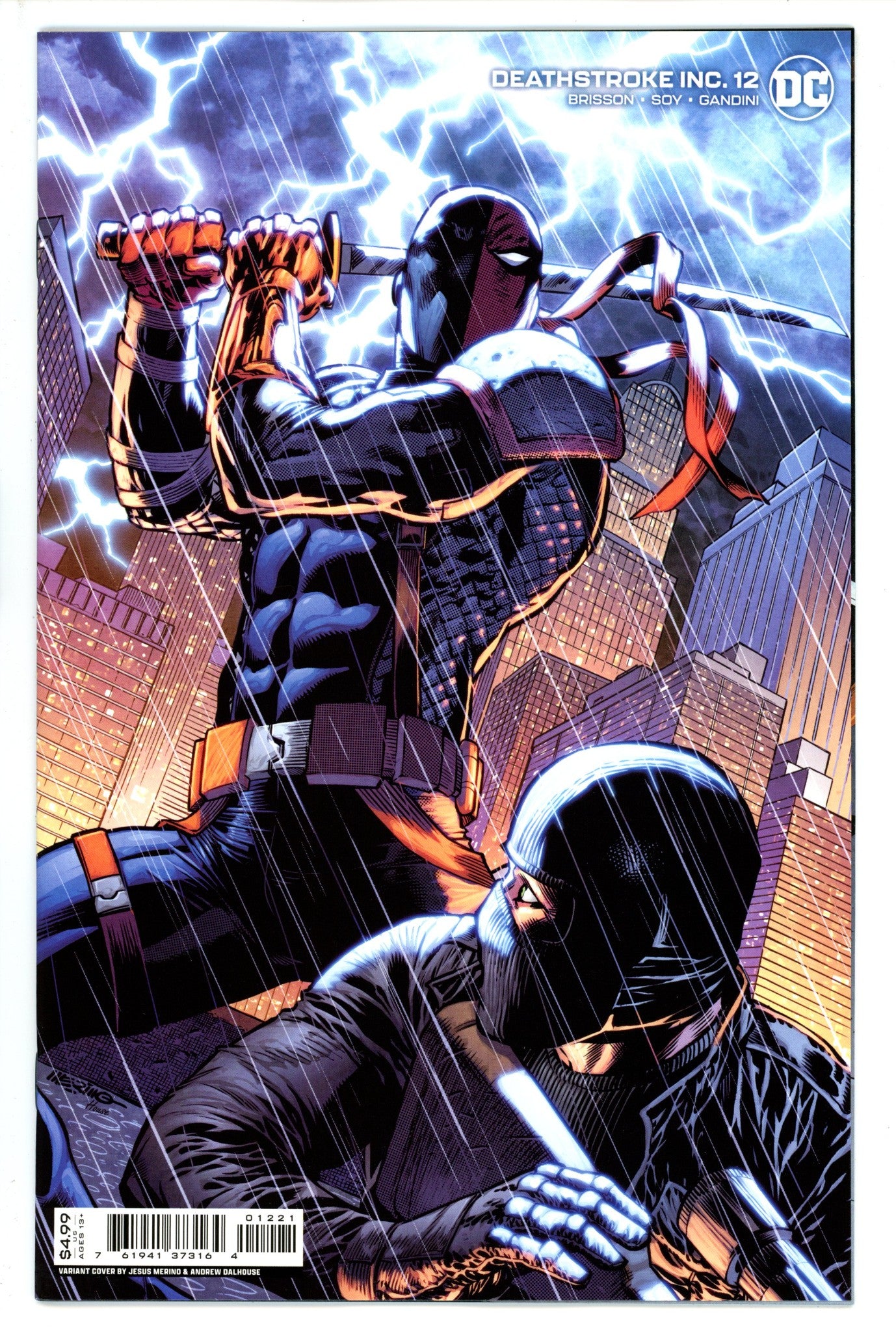 Deathstroke Inc 12 Merino Variant (2022)
