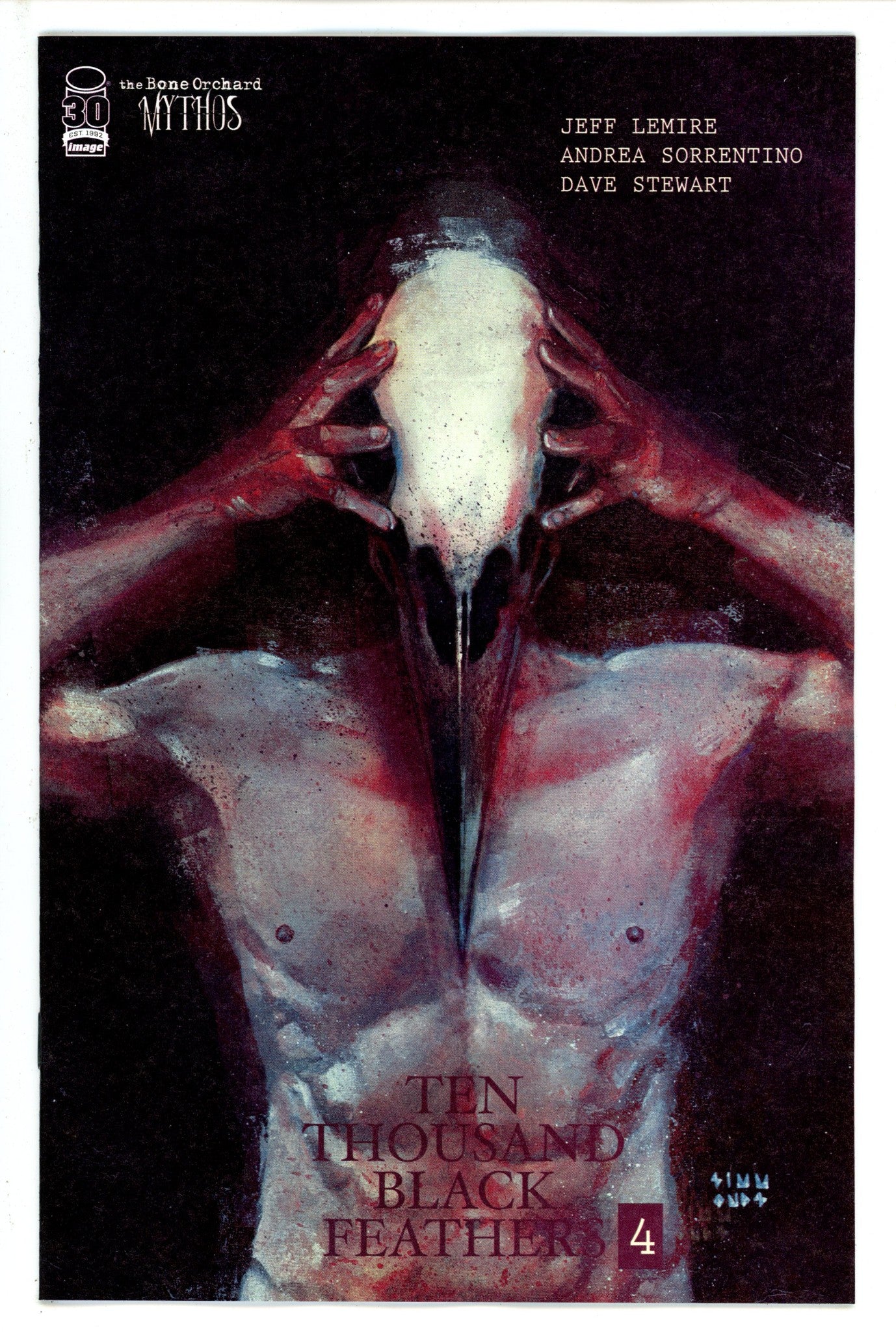 Bone Orchard Black Feathers 4 Simmonds Variant (2022)