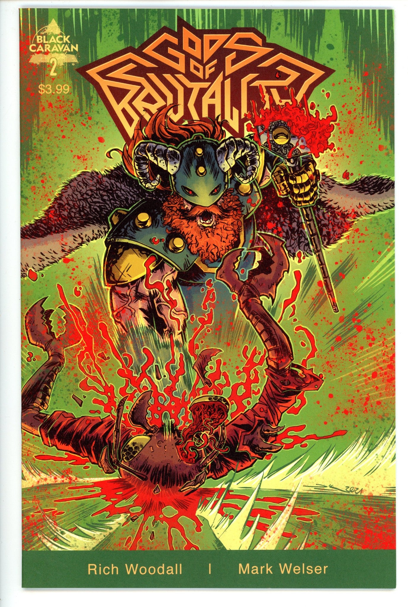 Gods of Brutality 2 Woodall Variant (2021)