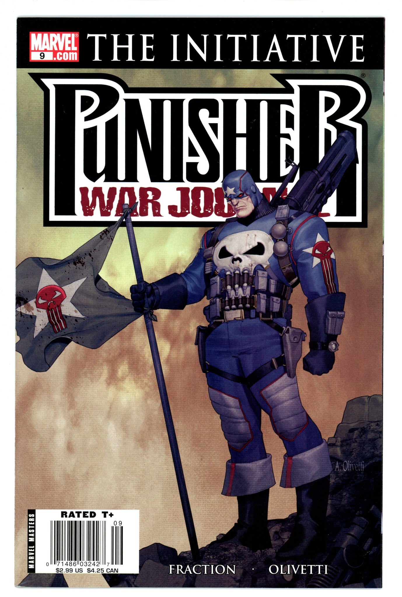Punisher War Journal Vol 2 9 Newsstand VF-