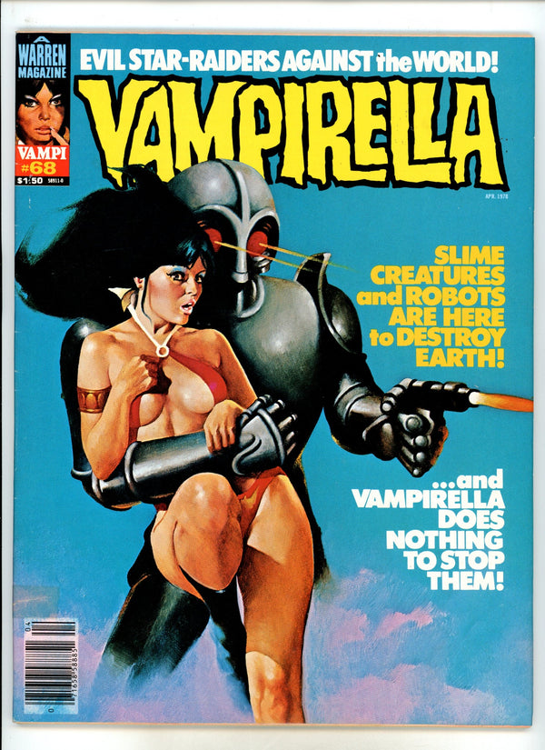 Vampirella Vol 1 68 Canadian, Tape on Spine VF