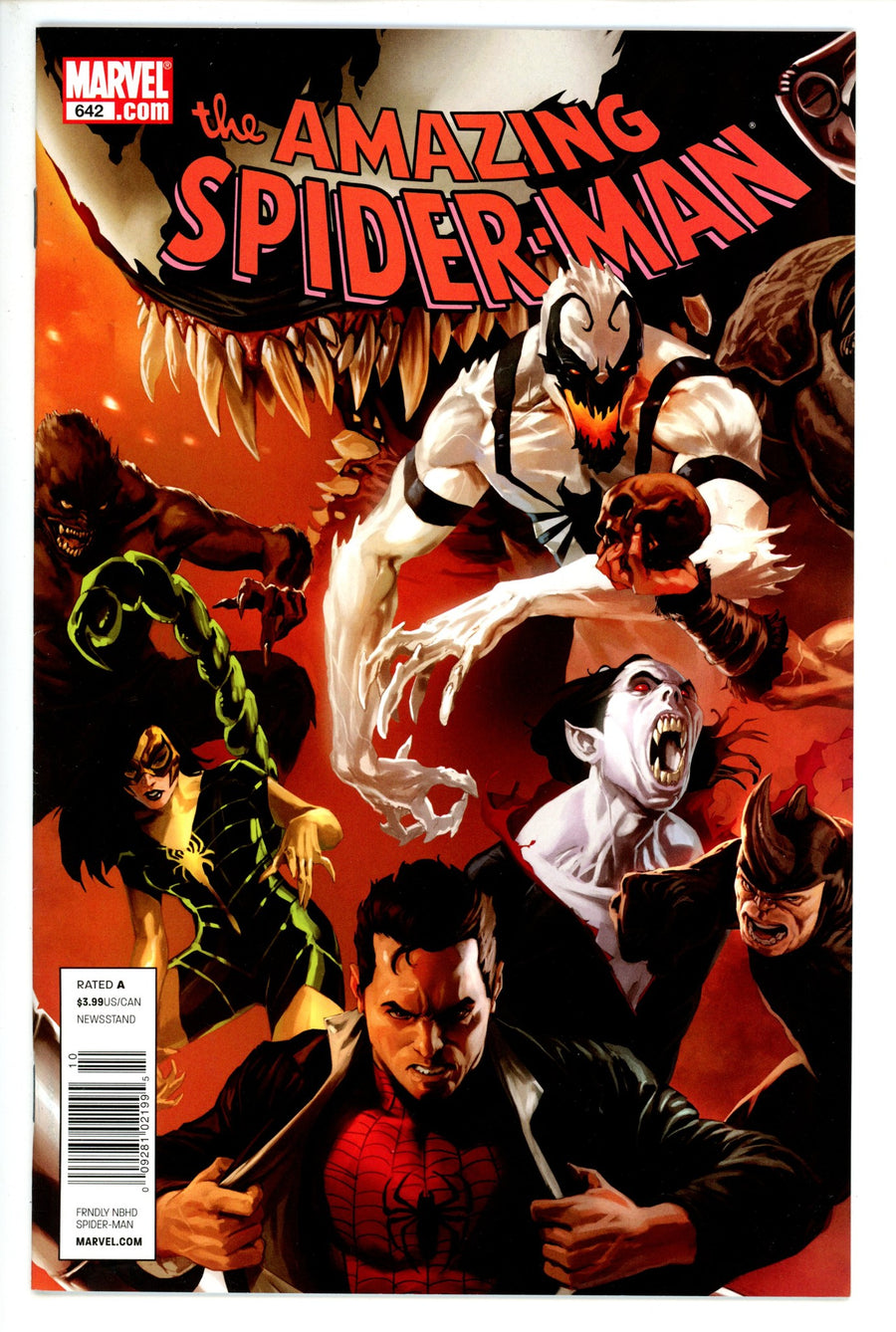 The Amazing Spider-Man Vol 2 642 Newsstand VF-