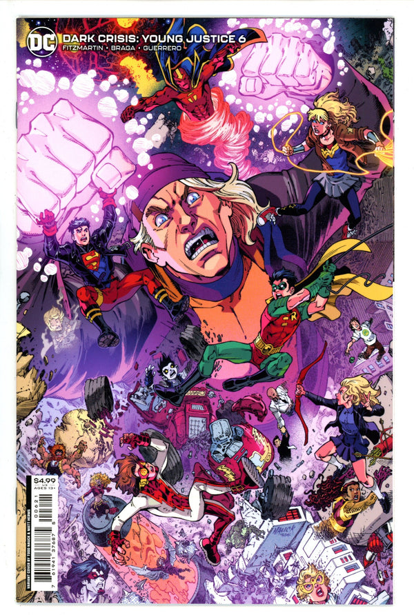Dark Crisis Young Justice 6 Nauck Variant