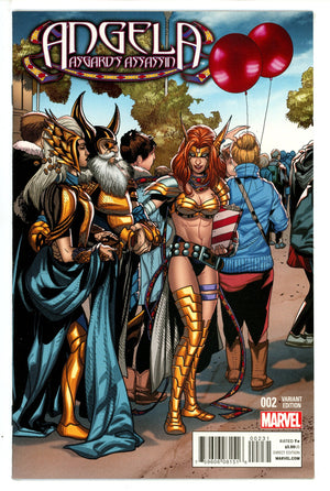 Angela: Asgard's Assassin 2 Weclome Home Incentive Variant (2015)