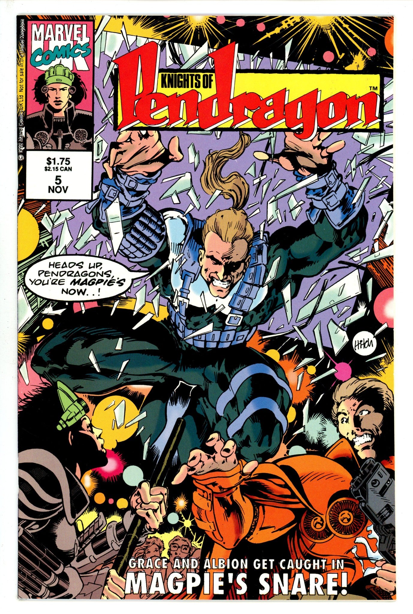 Knights of Pendragon Vol 1 5 (1992)