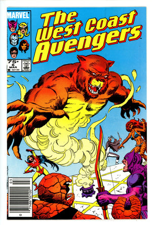 West Coast Avengers Vol 2 6 Canadian VF
