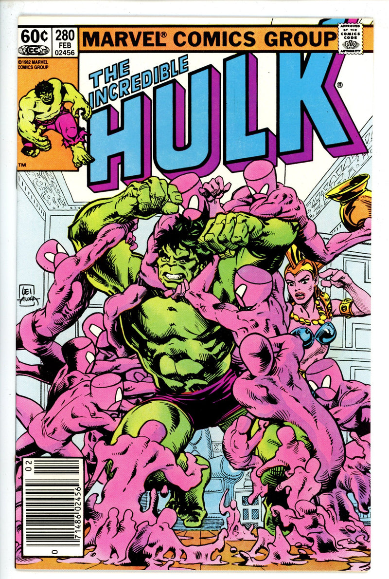 The Incredible Hulk Vol 1 280 Newsstand-Marvel-CaptCan Comics Inc