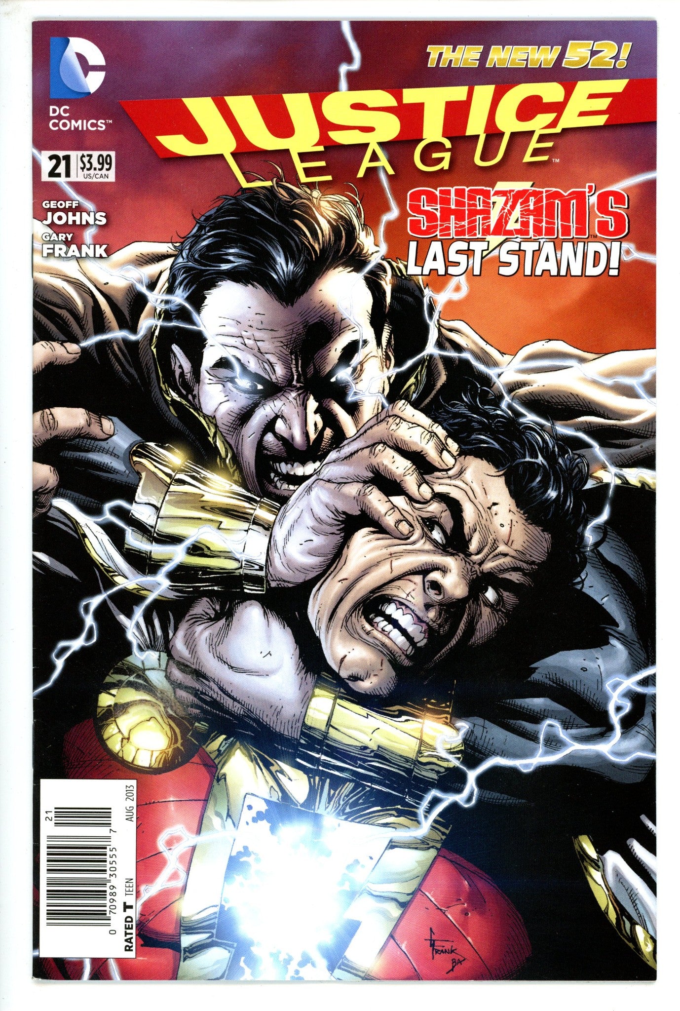Justice League Vol 1 21 Newsstand VF-