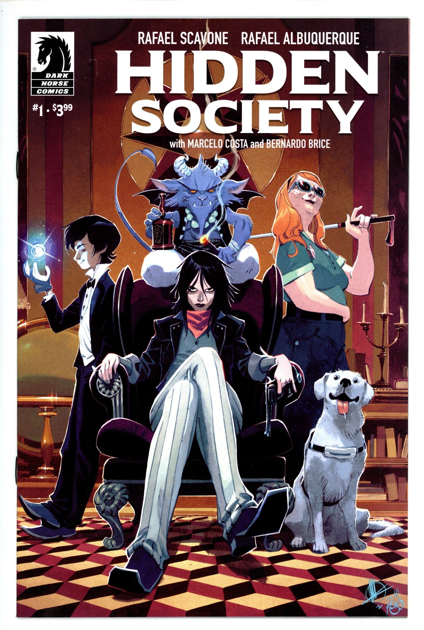 Hidden Society 1 Scalera Variant