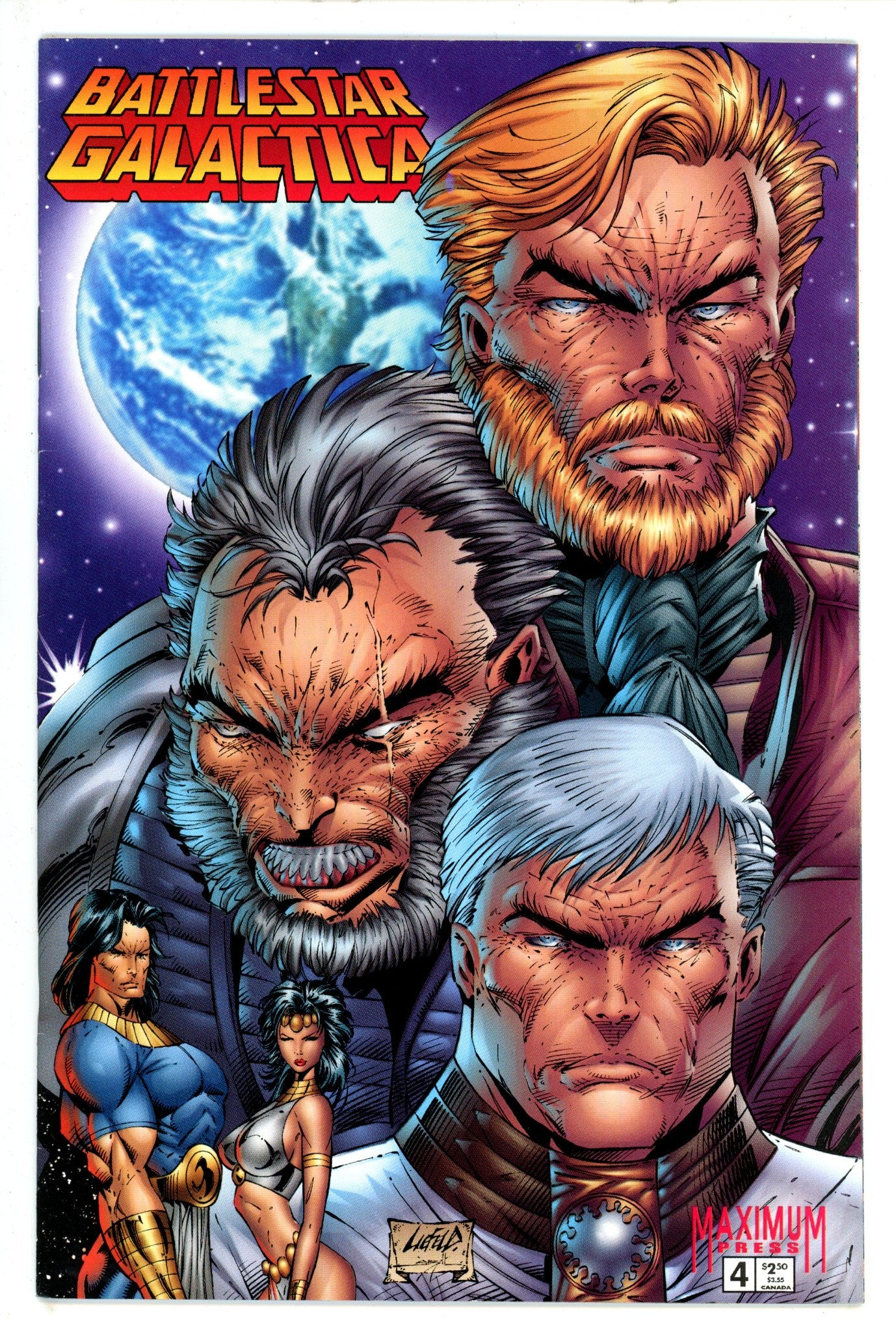 Battlestar Galactica Vol 1 4 (1995)