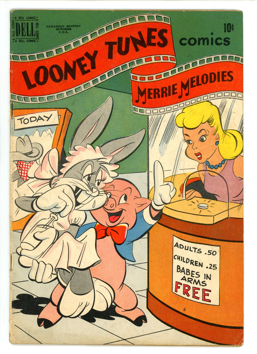 Looney Tunes and Merrie Melodies Comics 107 Canadian VG