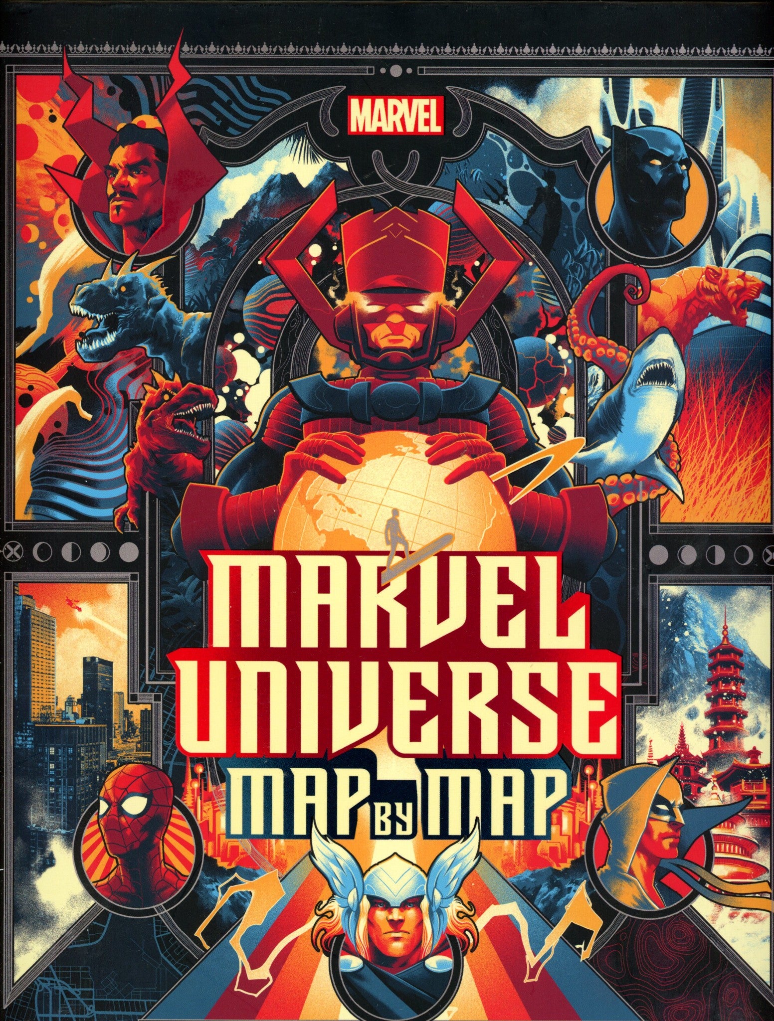 Marvel Universe Map by Map HC
