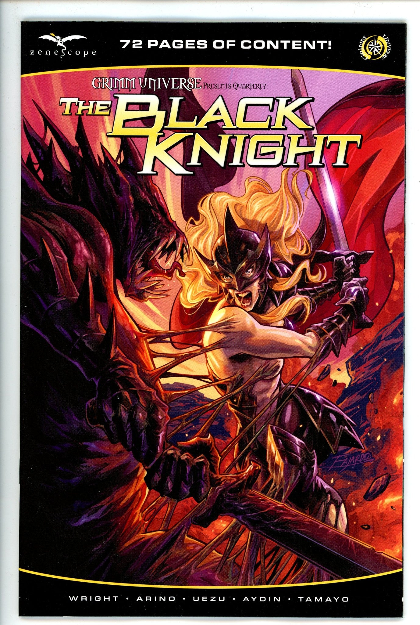 Grimm Universe Presents Quarterly Black Knight 1 Fajardo Variant (2022)