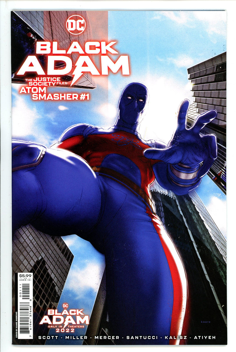 Black Adam the Justice Society Files Atom Smasher 1 (2022)