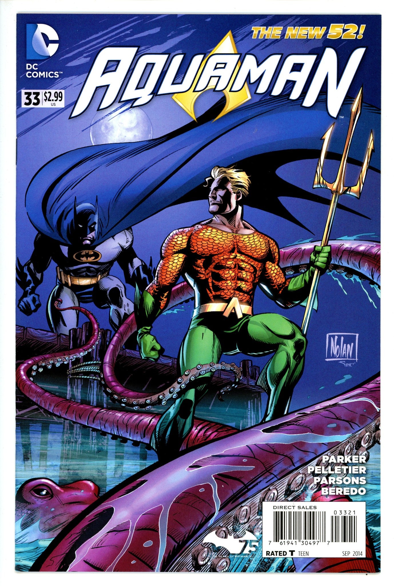 Aquaman Vol 7 33 Nolan Variant