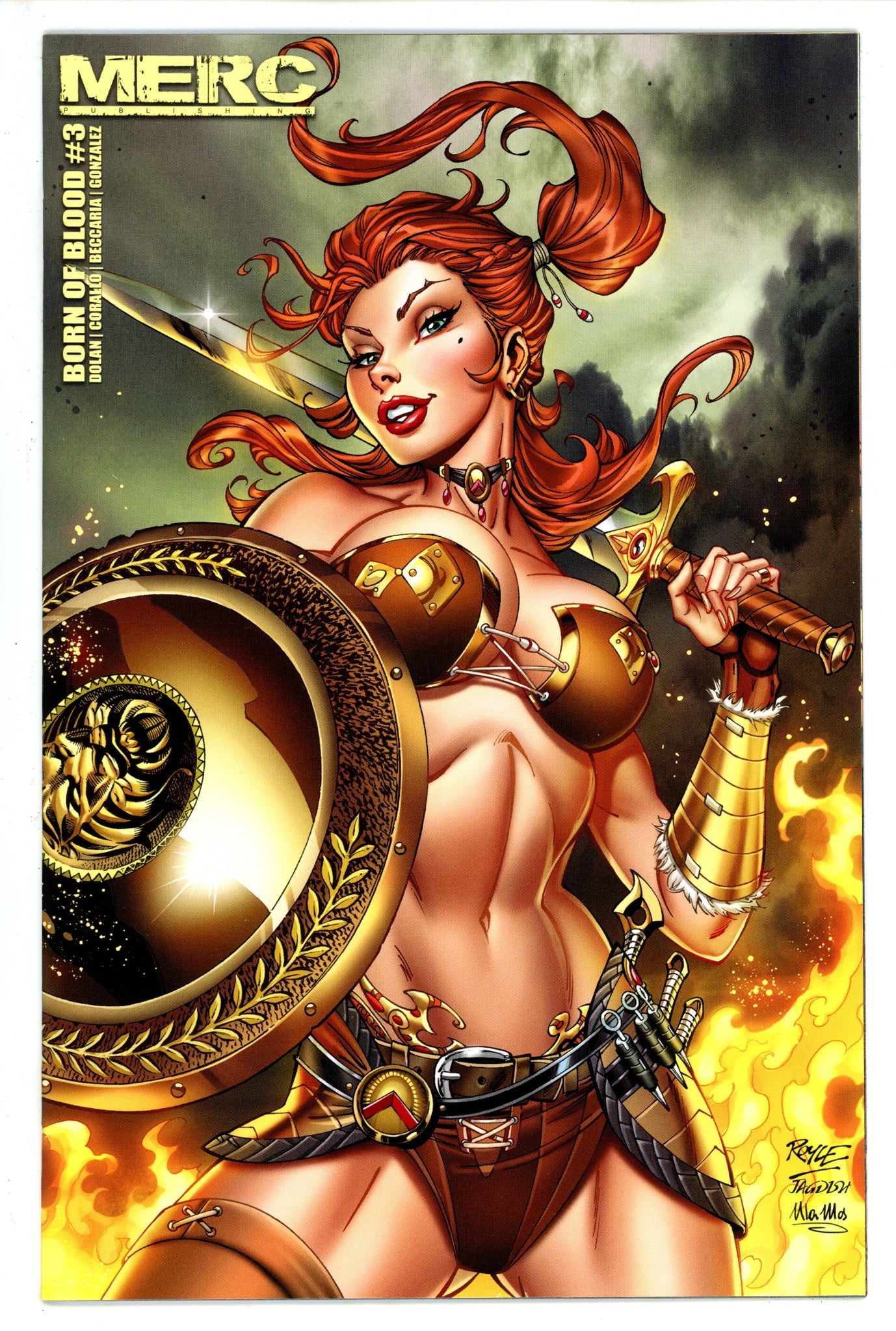 Born of Blood 3 Royle Variant NM