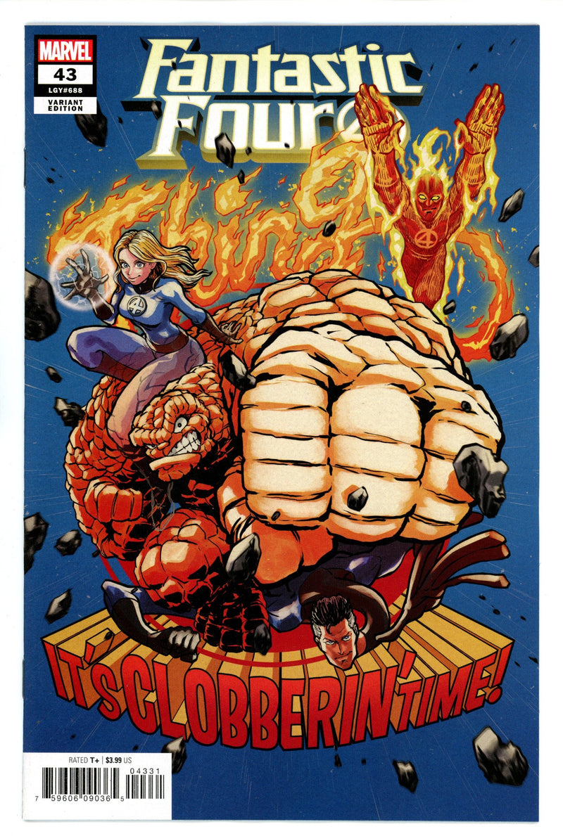 Fantastic Four Vol 6 43 Superlog Variant NM+