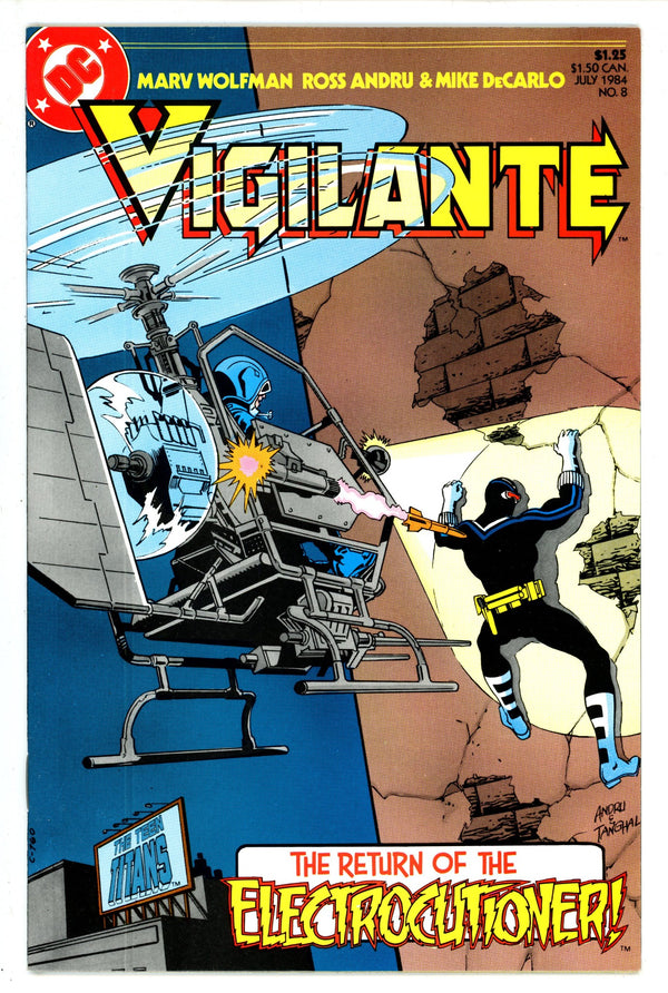 The Vigilante Vol 1 8 (1984)
