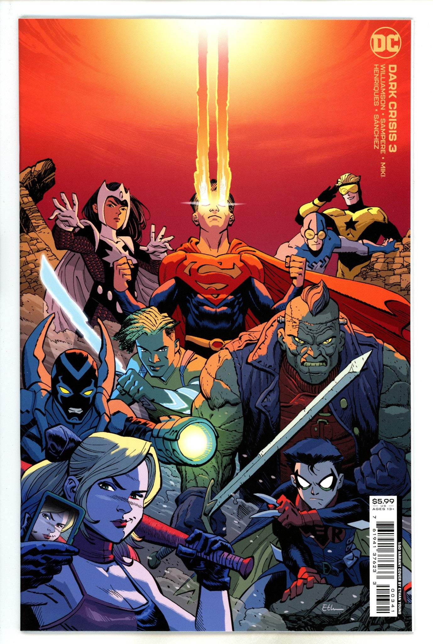 Dark Crisis 3 Young Variant NM+