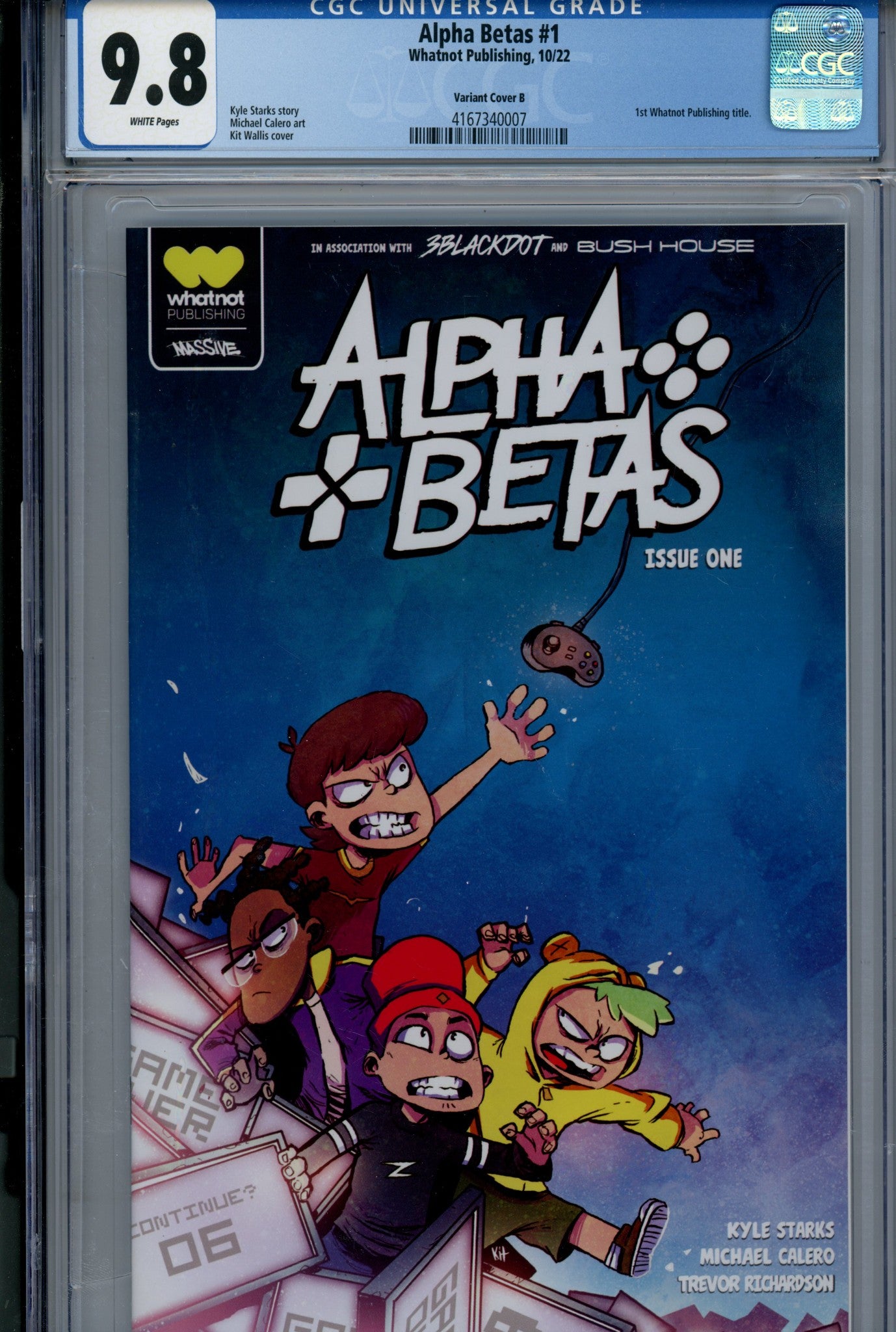 Alpha Betas 1 Wallis Variant CGC 9.8 (2022)