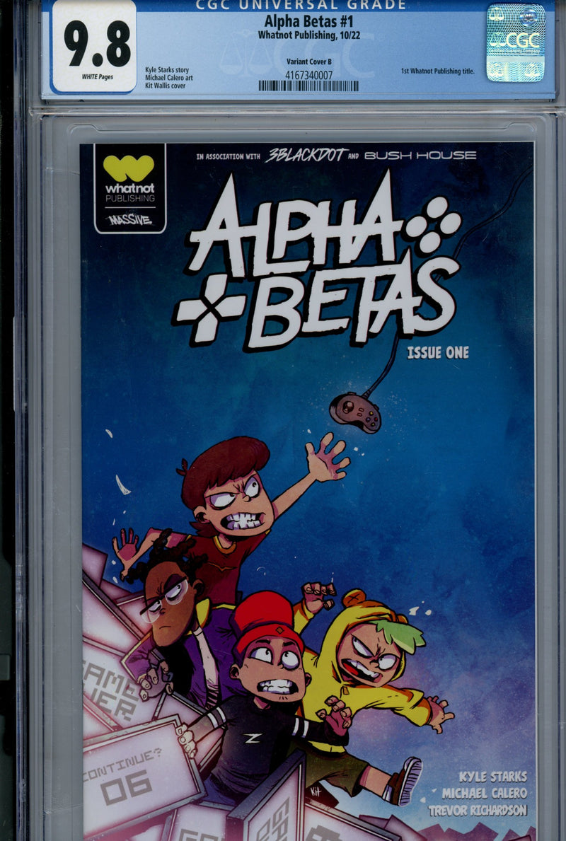Alpha Betas 1 Wallis Variant CGC 9.8 (2022)