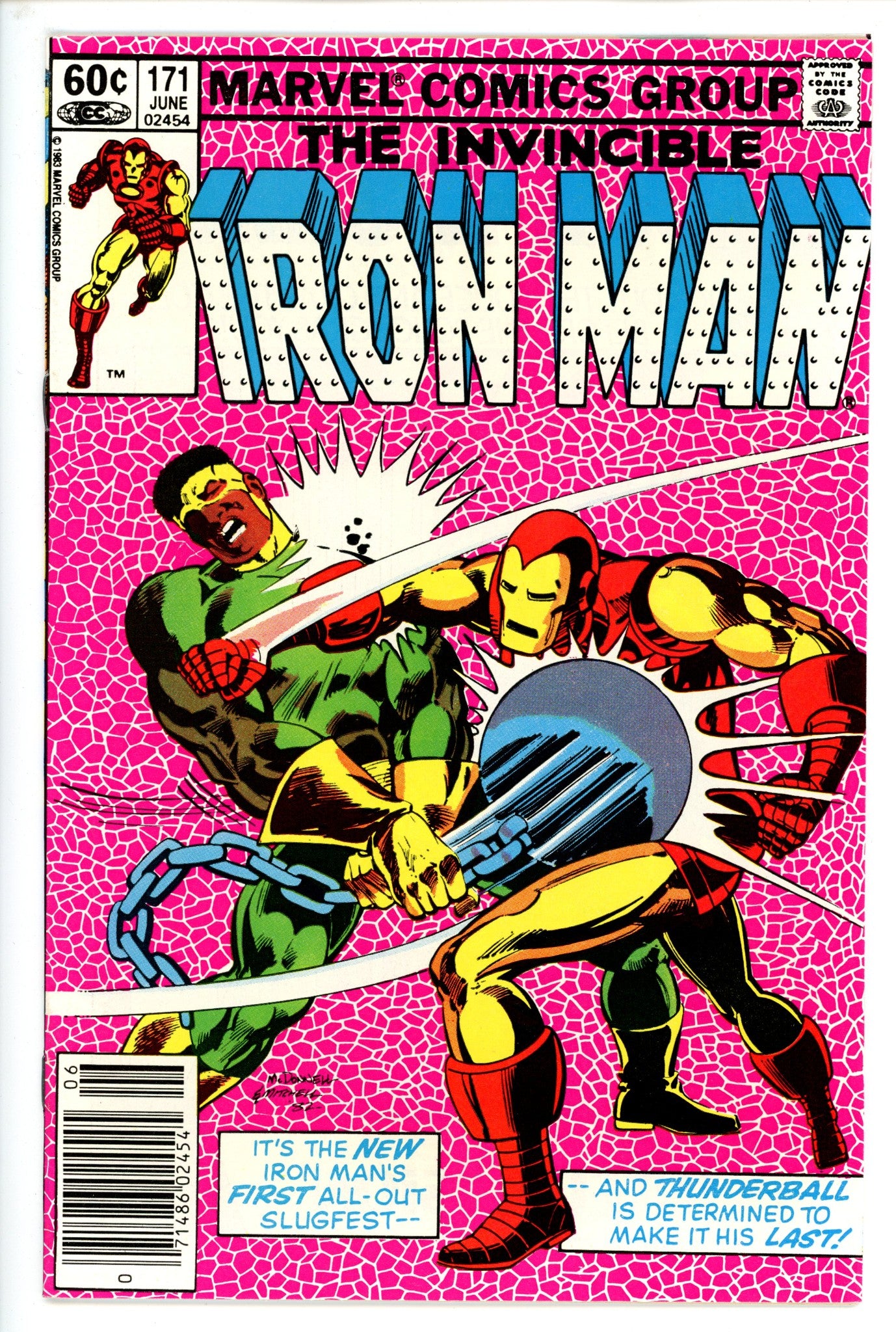 Iron Man Vol 1 171 Newsstand
