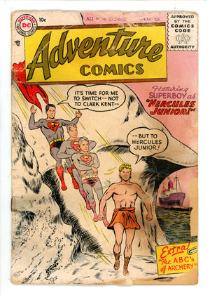 Adventure Comics Vol 1 223 Missing Back Cover